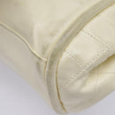 CHANEL Matelasse Chain Shoulder Bag Leather Beige Silver CC Auth bs18463-19