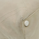 CHANEL COCO Mark Tote Bag Canvas Beige Silver CC Auth bs18464-15