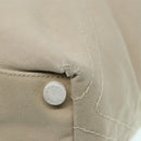 CHANEL COCO Mark Tote Bag Canvas Beige Silver CC Auth bs18464-8