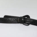 CHANEL Chain Waist bag Lamb Skin Black Gold CC Auth bs18476-14