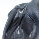 CHANEL Chain Waist bag Lamb Skin Black Gold CC Auth bs18476-20