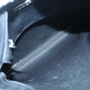 LOEWE Anagram Shoulder Bag Leather Black Silver Auth bs18478-12