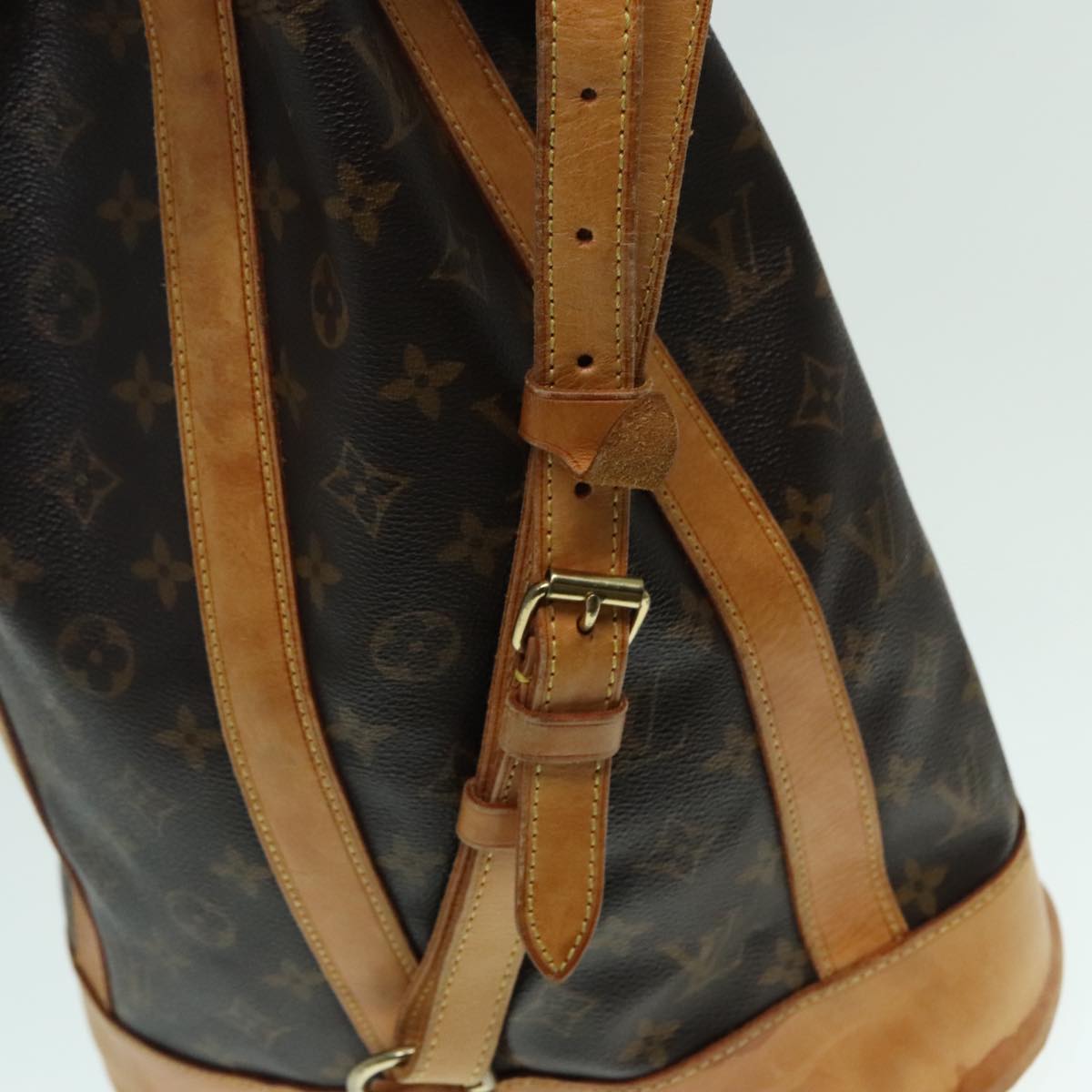 LOUIS VUITTON Monogram Randonnee PM Shoulder Bag M42243 LV Auth bs18481