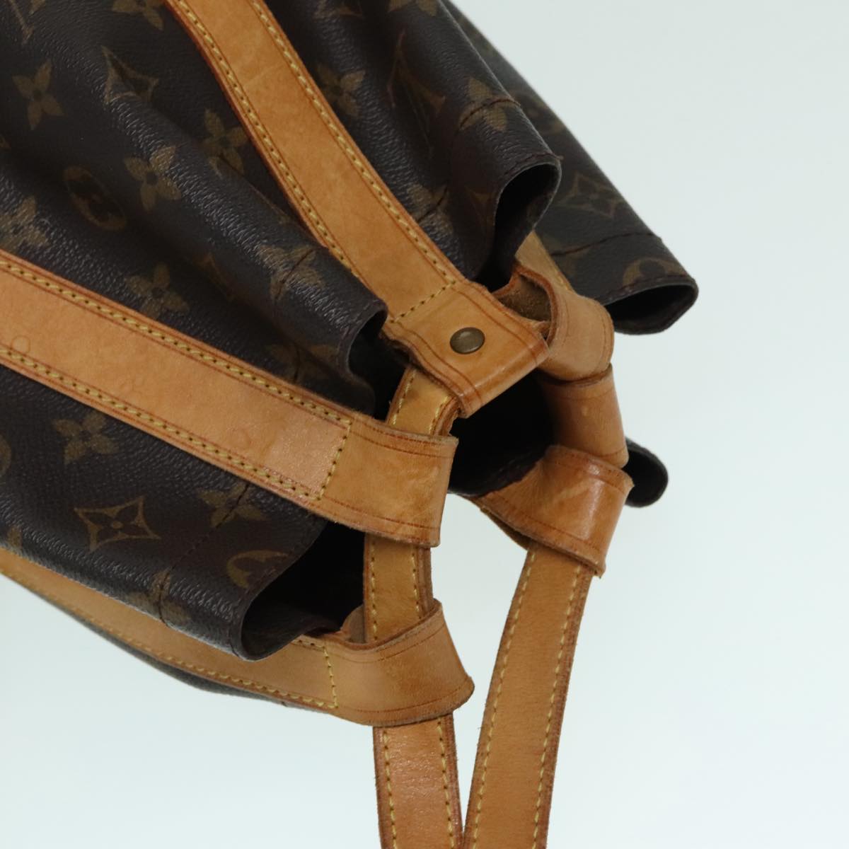 LOUIS VUITTON Monogram Randonnee PM Shoulder Bag M42243 LV Auth bs18481