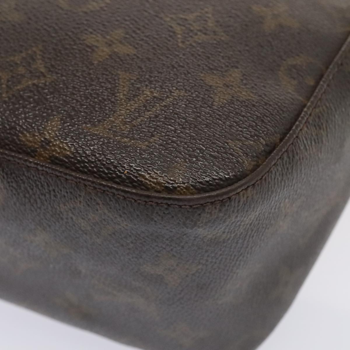 LOUIS VUITTON Monogram Looping MM Shoulder Bag M51146 LV Auth bs18489