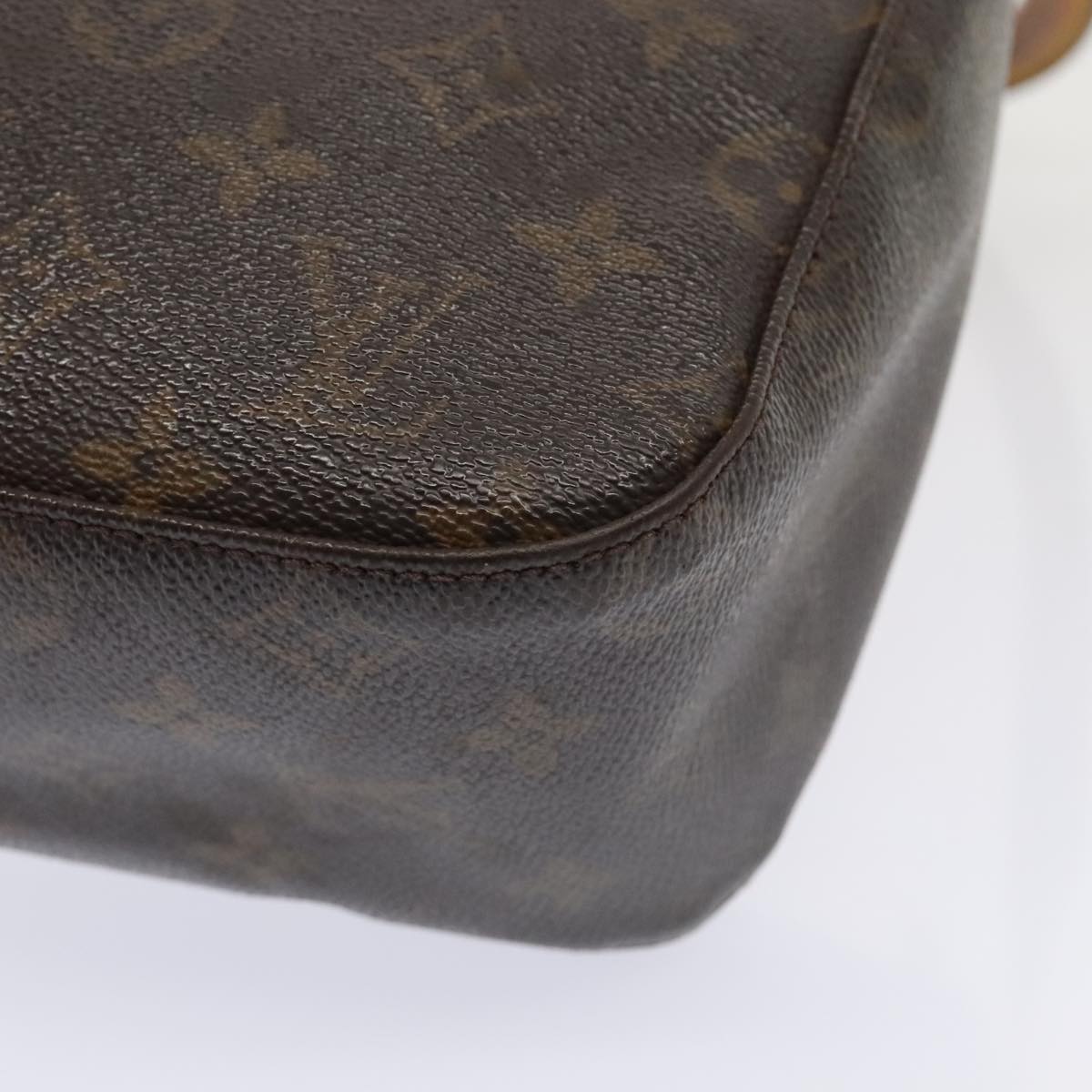 LOUIS VUITTON Monogram Looping MM Shoulder Bag M51146 LV Auth bs18489