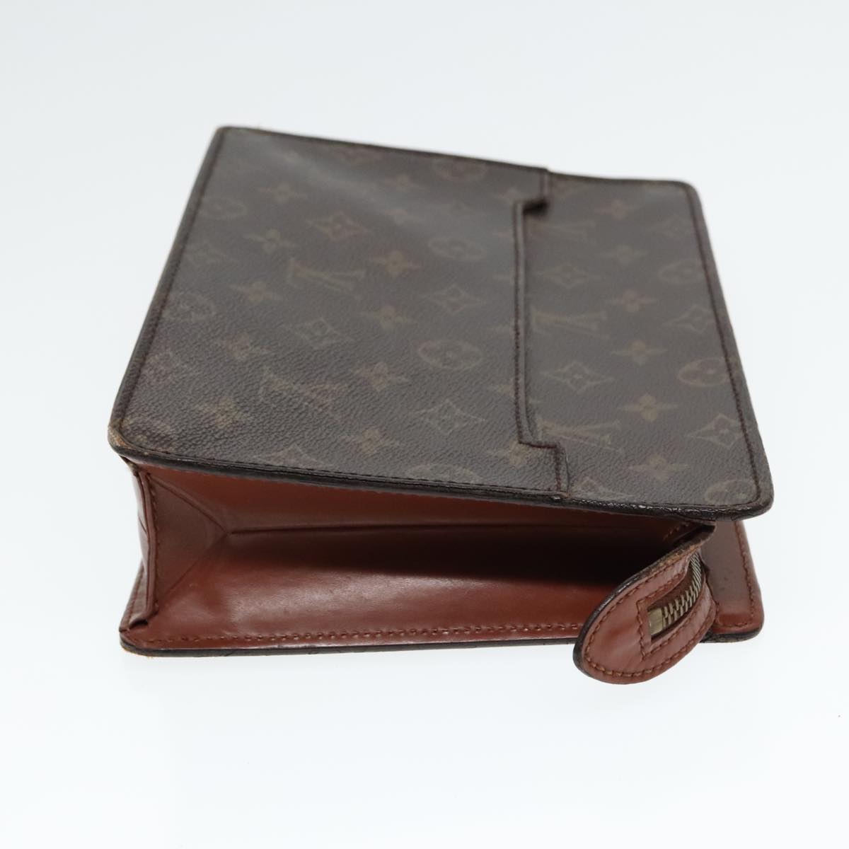 LOUIS VUITTON Monogram Pochette Homme Clutch Bag M51795 LV Auth bs18490