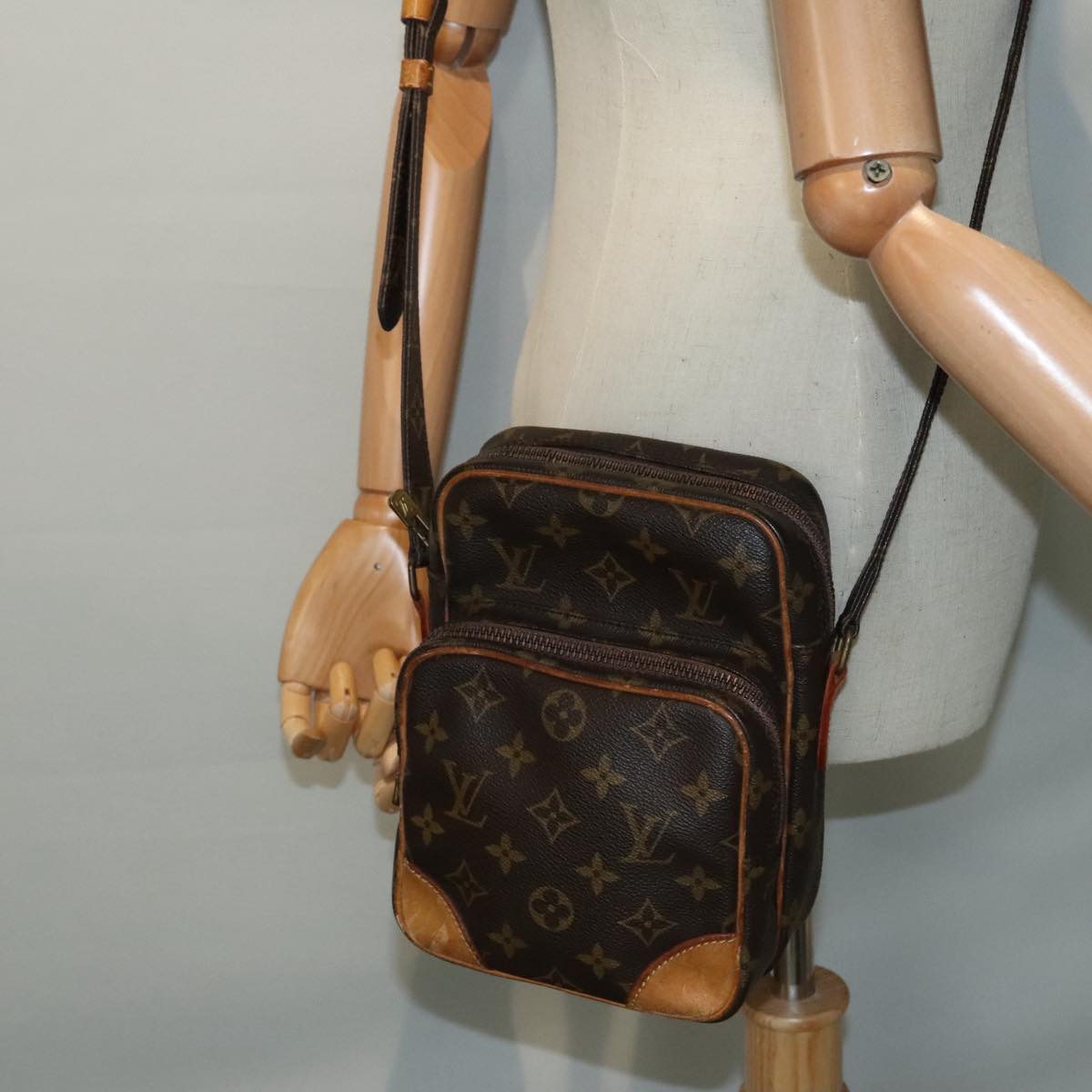 LOUIS VUITTON Monogram Amazon Shoulder Bag M45236 LV Auth bs18492