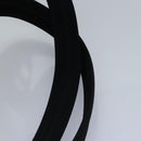 BALLY Backpack Vinyl Clear Black Silver Auth bs18516-8