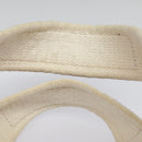 CHANEL Choco Bar Tote Bag Canvas Red Gold CC Auth bs18523-8