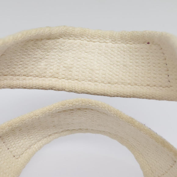 CHANEL Choco Bar Tote Bag Canvas Red Gold CC Auth bs18523