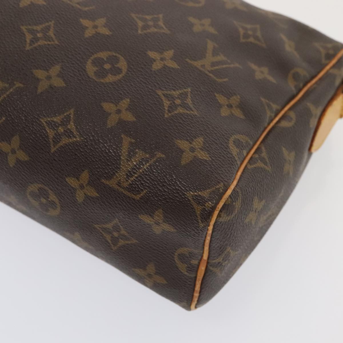 LOUIS VUITTON Monogram Tulle Lee Shoulder Bag M51348 LV Auth bs18530