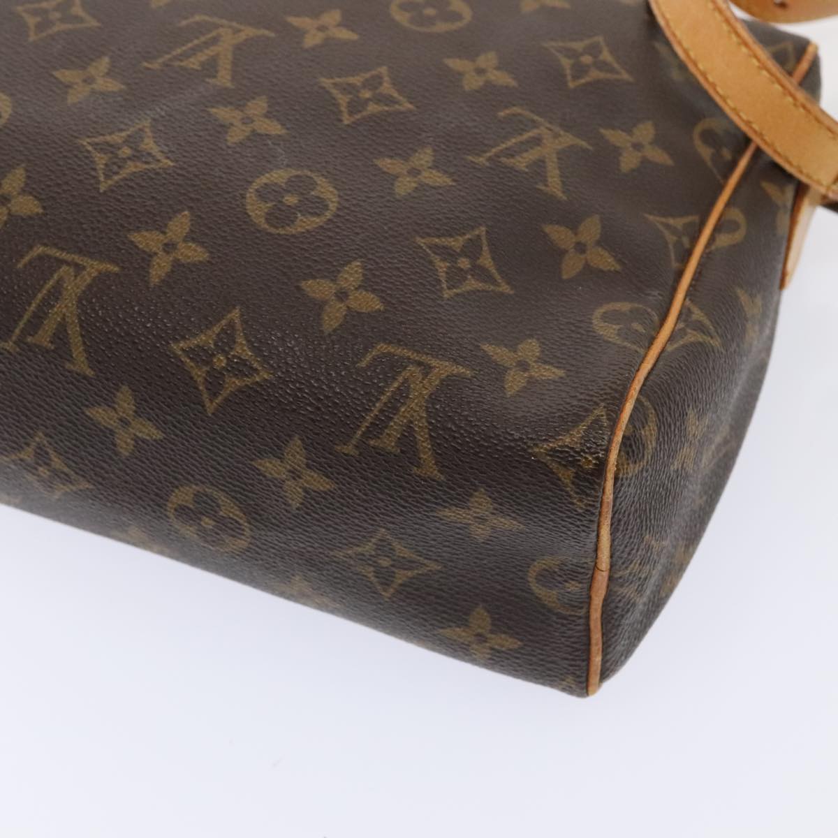 LOUIS VUITTON Monogram Tulle Lee Shoulder Bag M51348 LV Auth bs18530