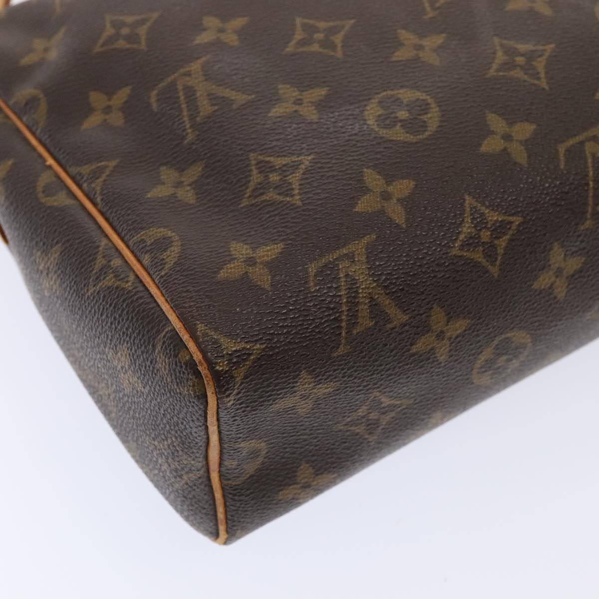 LOUIS VUITTON Monogram Tulle Lee Shoulder Bag M51348 LV Auth bs18530