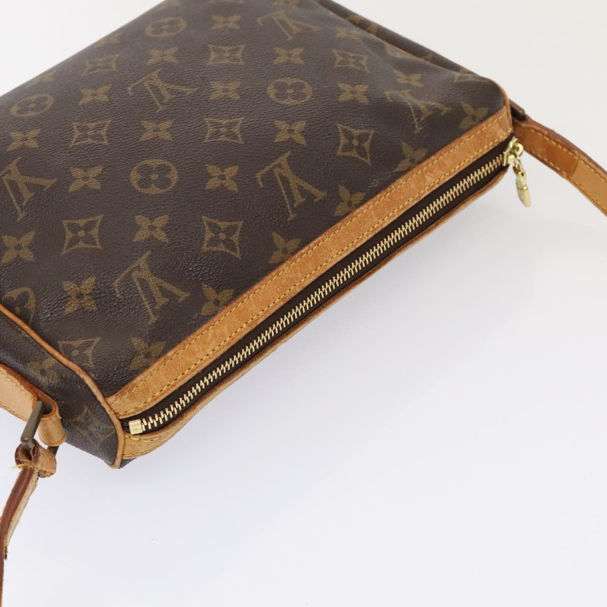 LOUIS VUITTON Monogram Tulle Lee Shoulder Bag M51348 LV Auth bs18530