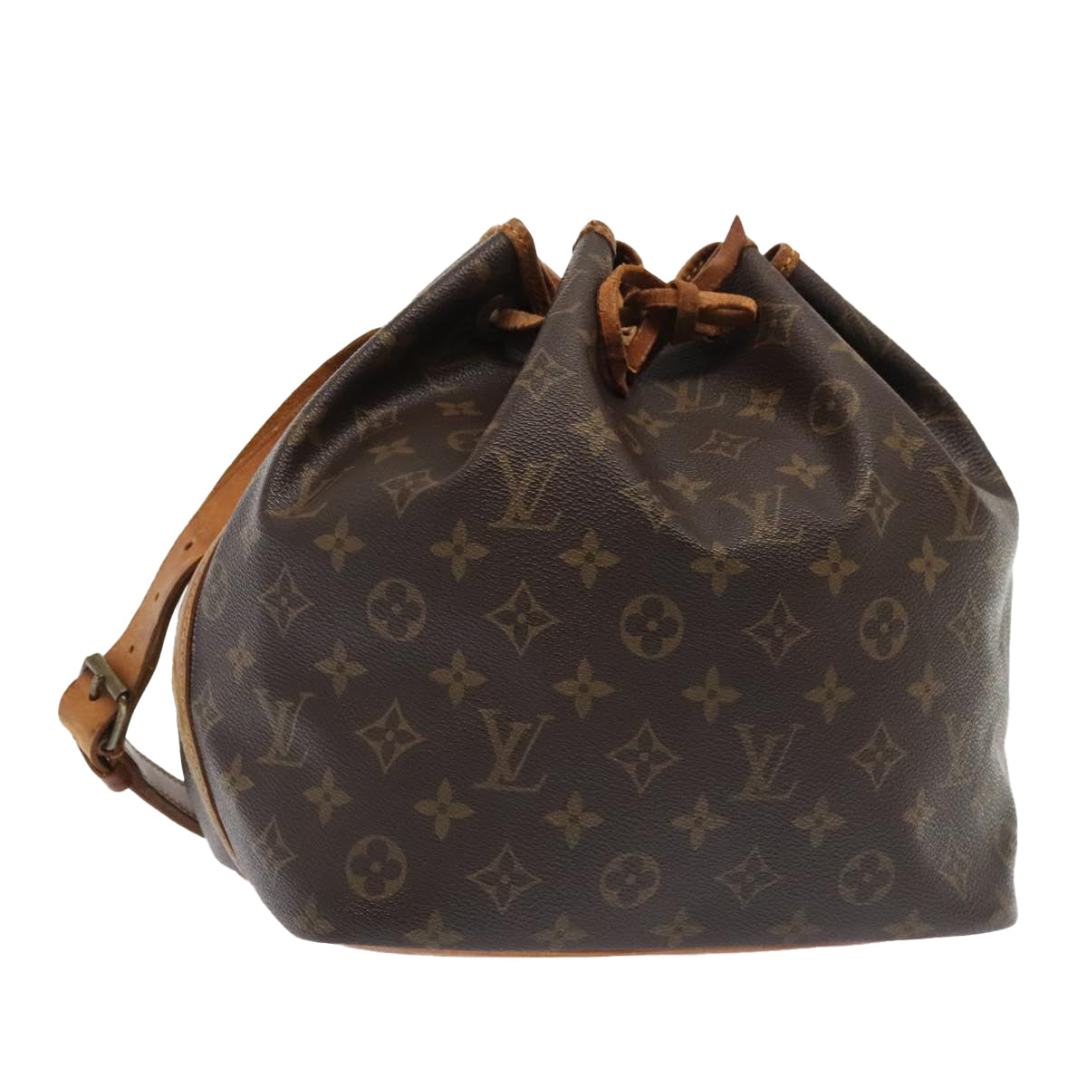 LOUIS VUITTON Monogram Petit Noe Shoulder Bag M42226 LV Auth bs18538