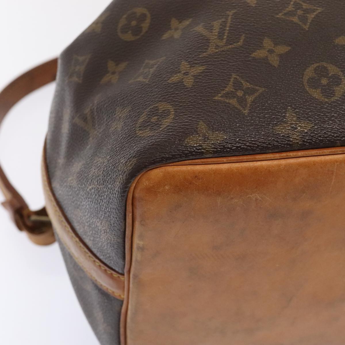 LOUIS VUITTON Monogram Petit Noe Shoulder Bag M42226 LV Auth bs18538