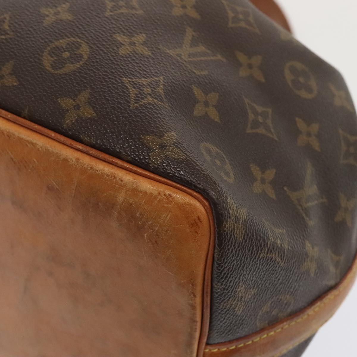 LOUIS VUITTON Monogram Petit Noe Shoulder Bag M42226 LV Auth bs18538