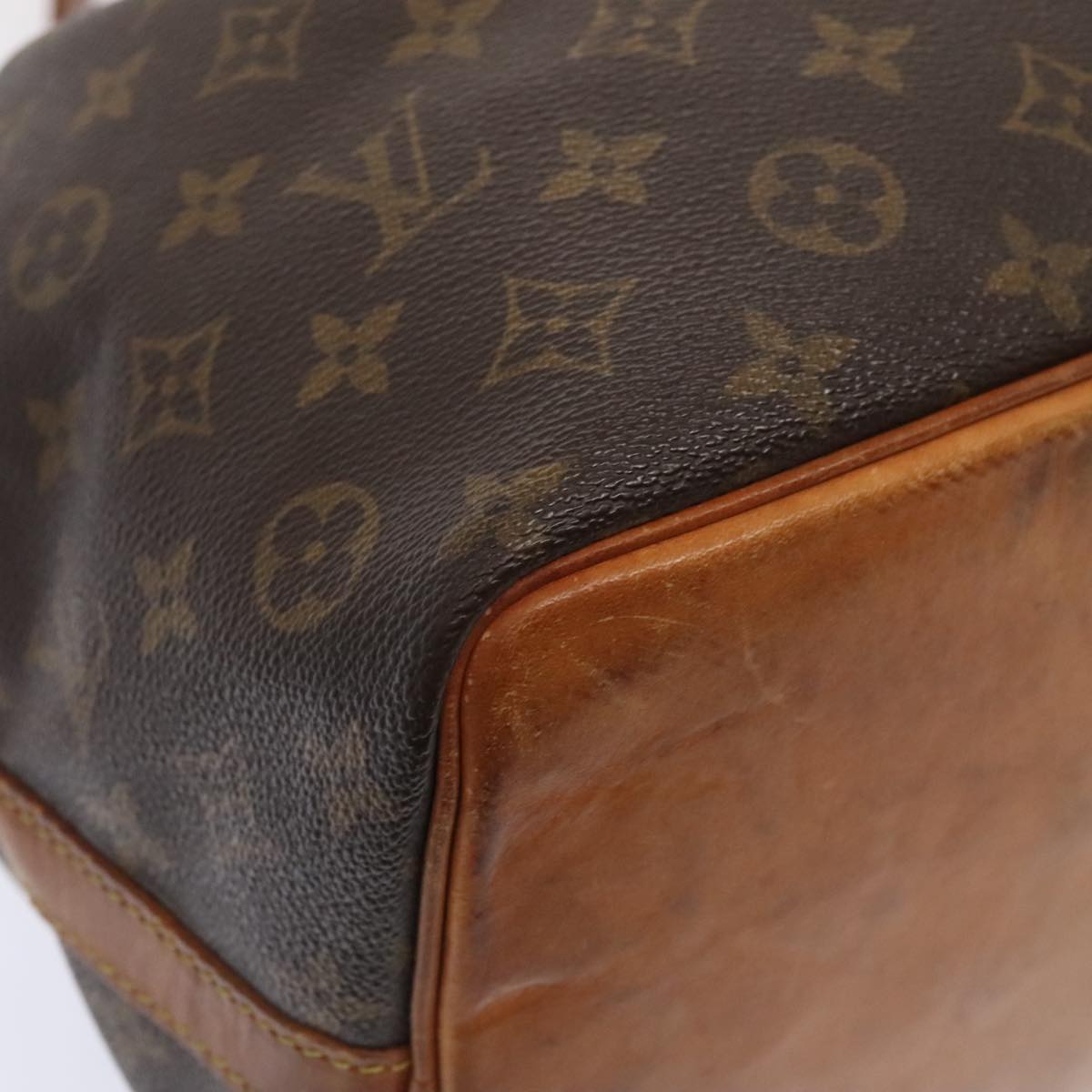 LOUIS VUITTON Monogram Petit Noe Shoulder Bag M42226 LV Auth bs18538