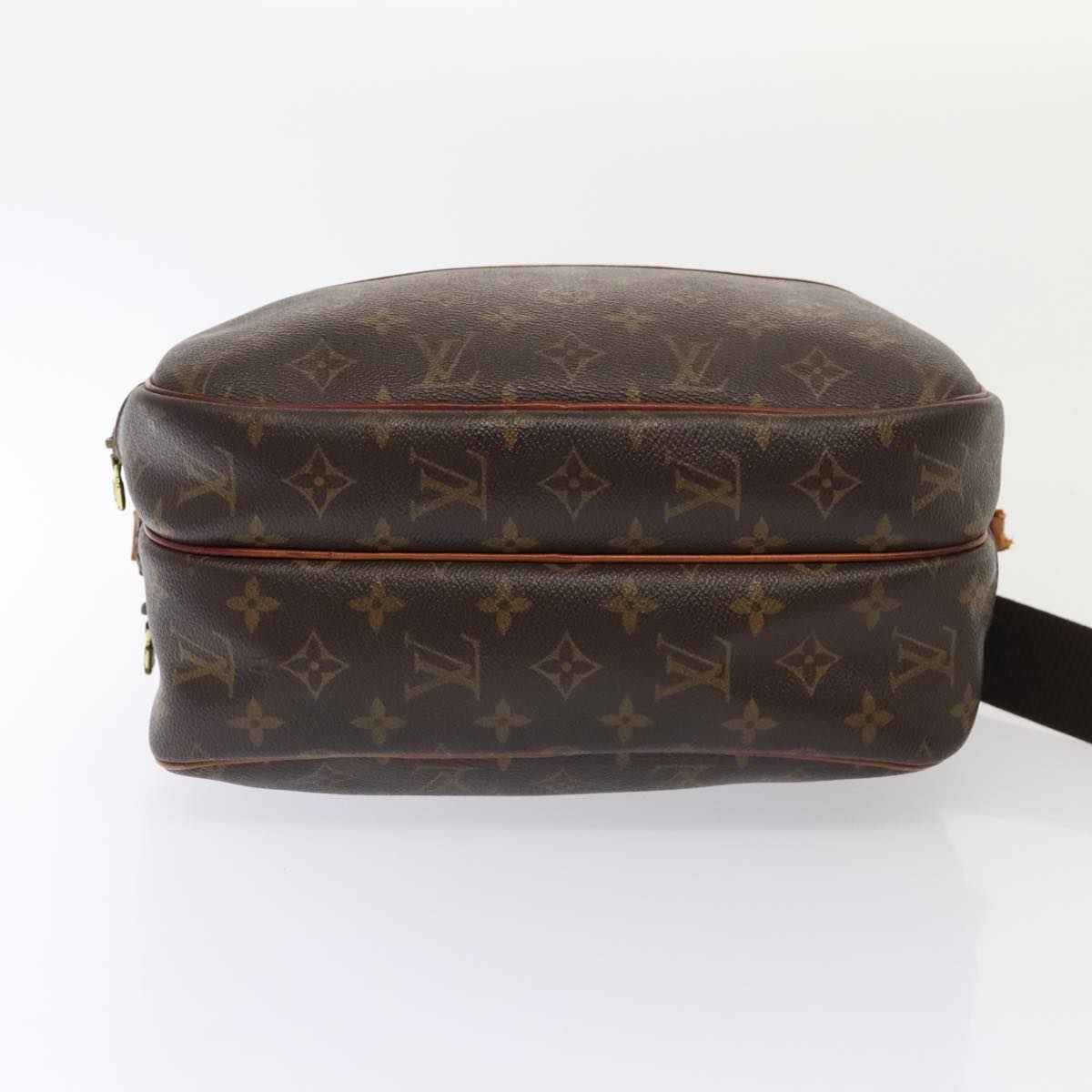 LOUIS VUITTON Monogram Reporter PM Shoulder Bag M45254 LV Auth bs18541