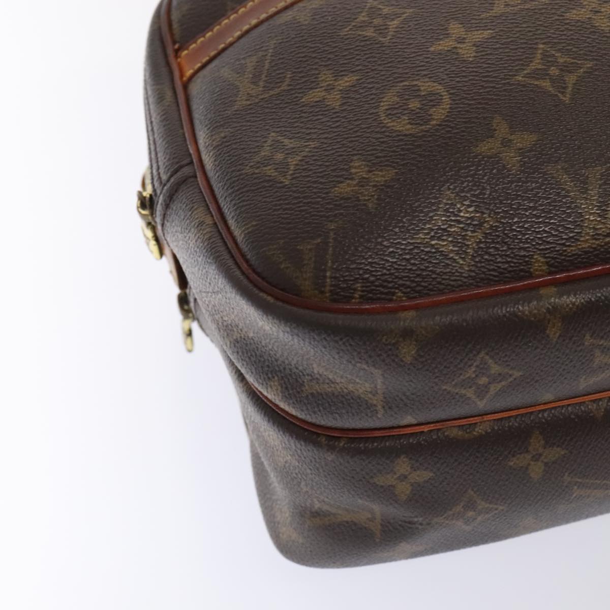 LOUIS VUITTON Monogram Reporter PM Shoulder Bag M45254 LV Auth bs18541