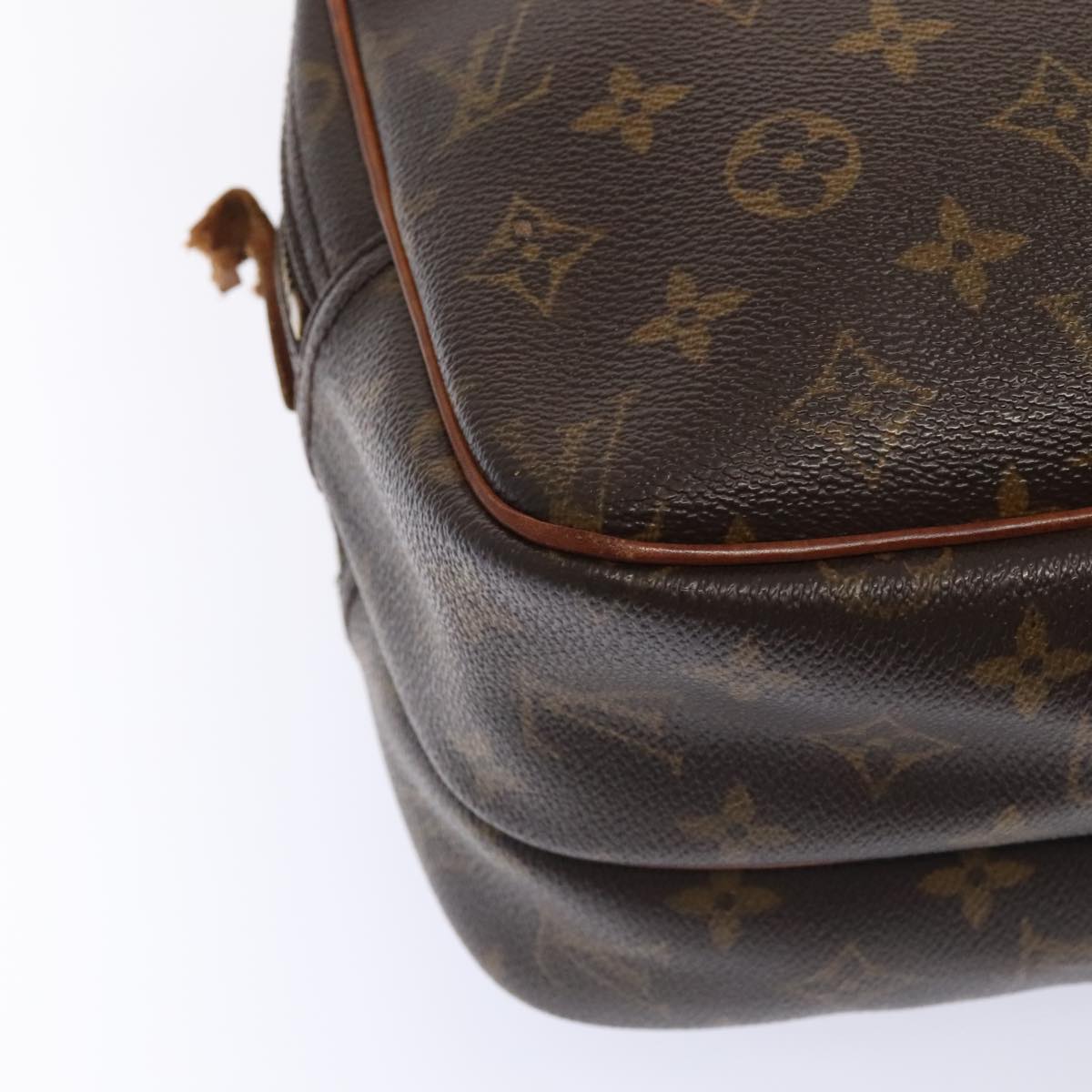 LOUIS VUITTON Monogram Reporter PM Shoulder Bag M45254 LV Auth bs18541