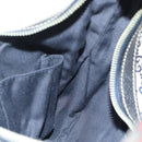 GUCCI GG Canvas Sherry Line Hand Bag Navy Silver Red 145811 Auth bs18558-17