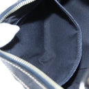 GUCCI GG Canvas Sherry Line Hand Bag Navy Silver Red 145811 Auth bs18558-19