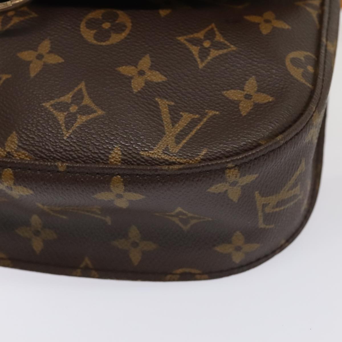 LOUIS VUITTON Monogram Saint Cloud GM Shoulder Bag M51242 LV Auth bs18564