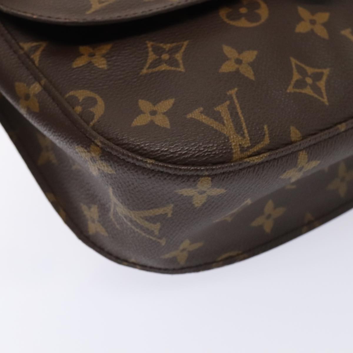 LOUIS VUITTON Monogram Saint Cloud GM Shoulder Bag M51242 LV Auth bs18564