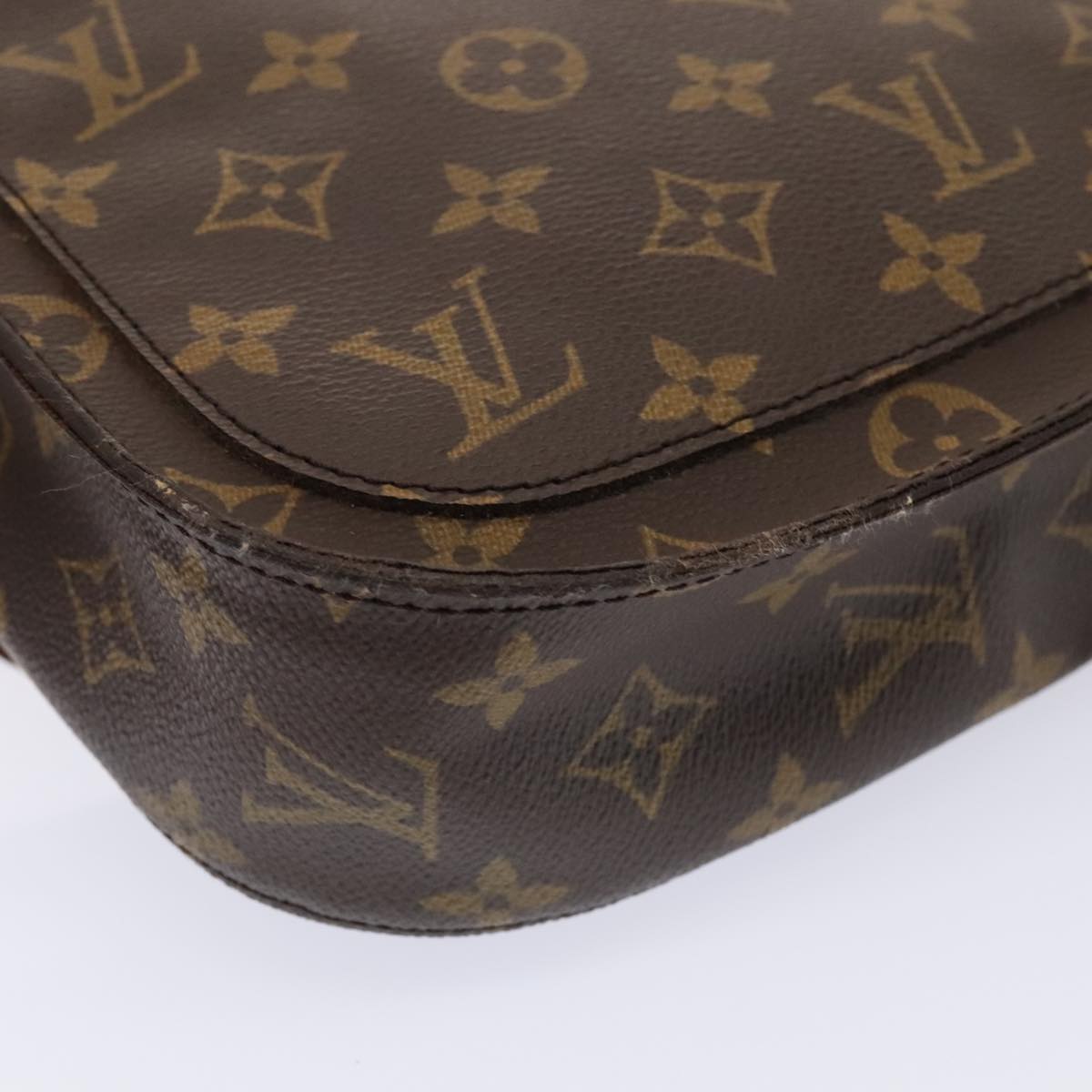 LOUIS VUITTON Monogram Saint Cloud GM Shoulder Bag M51242 LV Auth bs18564