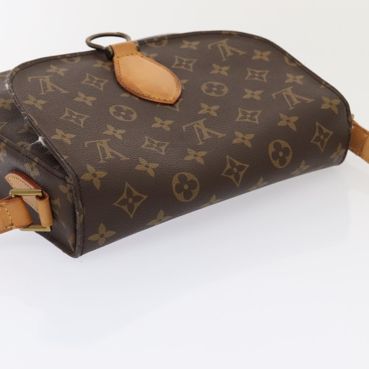 LOUIS VUITTON Monogram Saint Cloud GM Shoulder Bag M51242 LV Auth bs18564