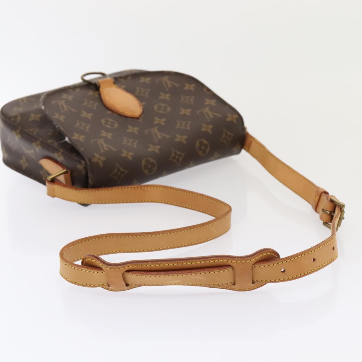 LOUIS VUITTON Monogram Saint Cloud GM Shoulder Bag M51242 LV Auth bs18564