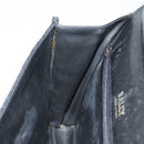 BALLY Hand Bag Leather Black Gold Auth bs18574-21