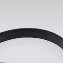 BALLY Hand Bag Leather Black Gold Auth bs18574-14