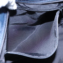 BURBERRY Nova Check Hand Bag Nylon Blue Silver Auth bs18587-19