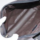 Burberrys Shoulder Bag Canvas Gold Black Auth bs18589-11