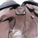 Burberrys Shoulder Bag Canvas Gold Black Auth bs18589-21