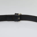 Burberrys Shoulder Bag Canvas Gold Black Auth bs18589-8