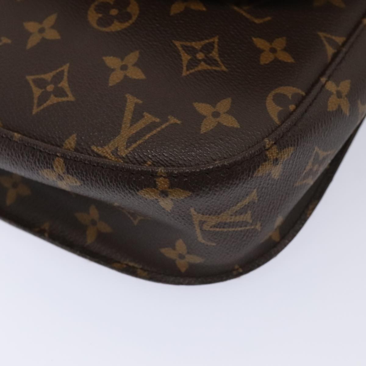 LOUIS VUITTON Monogram Saint Cloud GM Shoulder Bag M51242 LV Auth bs18591