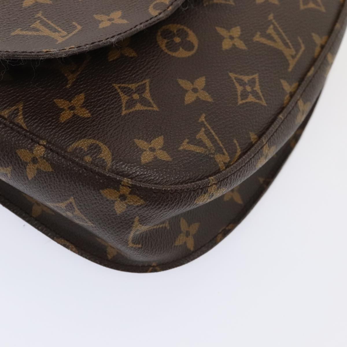 LOUIS VUITTON Monogram Saint Cloud GM Shoulder Bag M51242 LV Auth bs18591