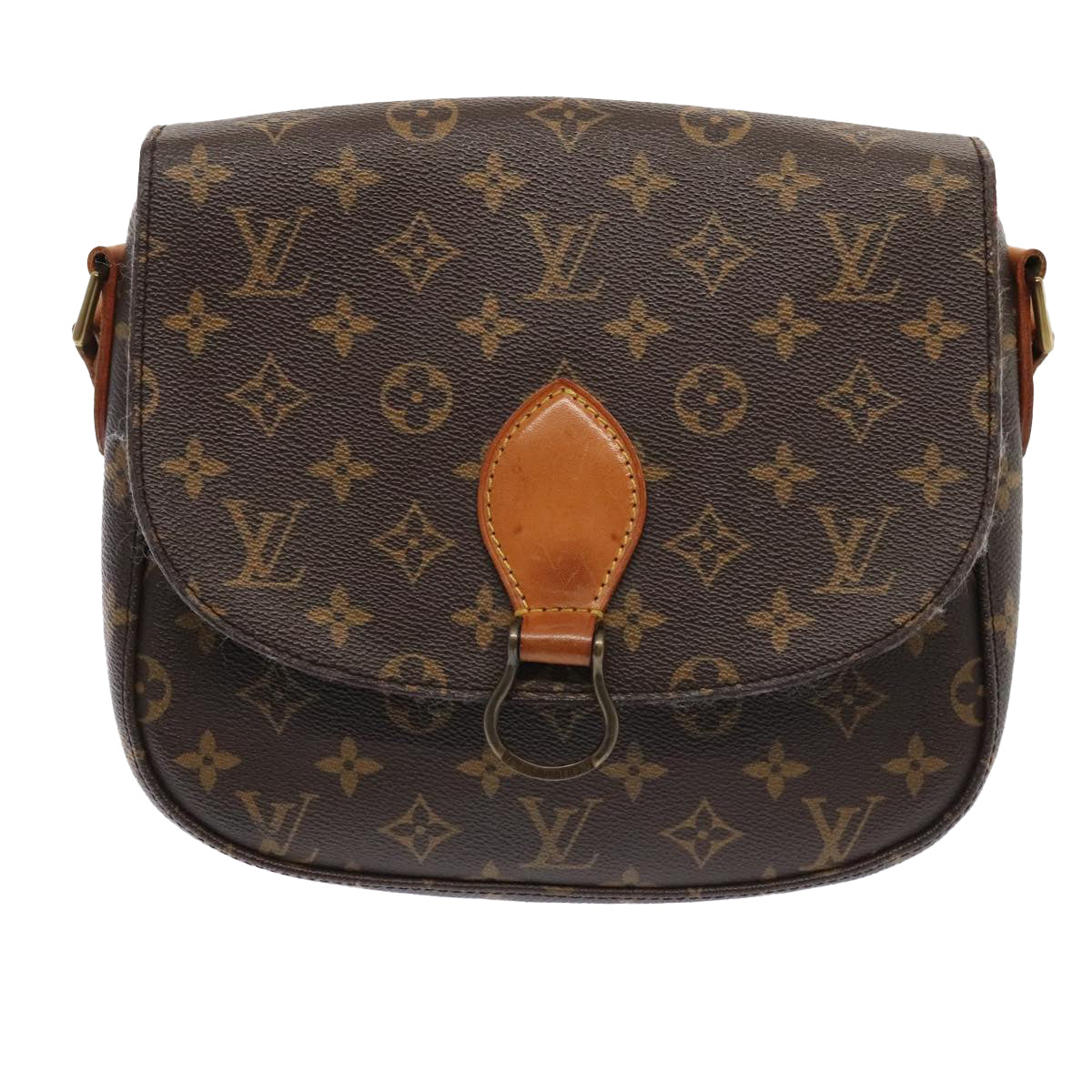 LOUIS VUITTON Monogram Saint Cloud GM Shoulder Bag M51242 LV Auth bs18591