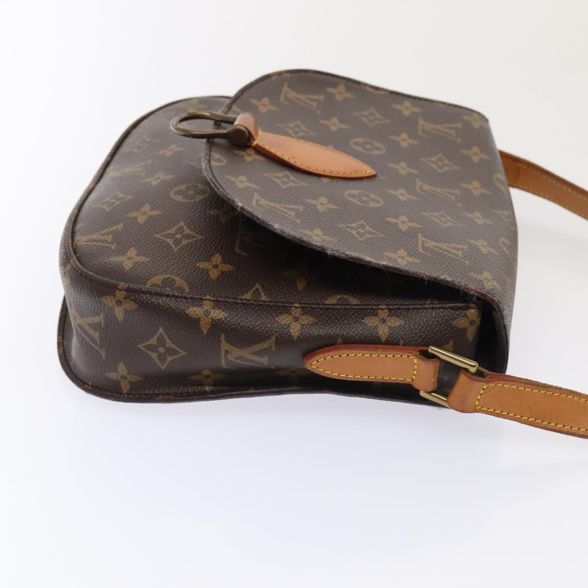 LOUIS VUITTON Monogram Saint Cloud GM Shoulder Bag M51242 LV Auth bs18591