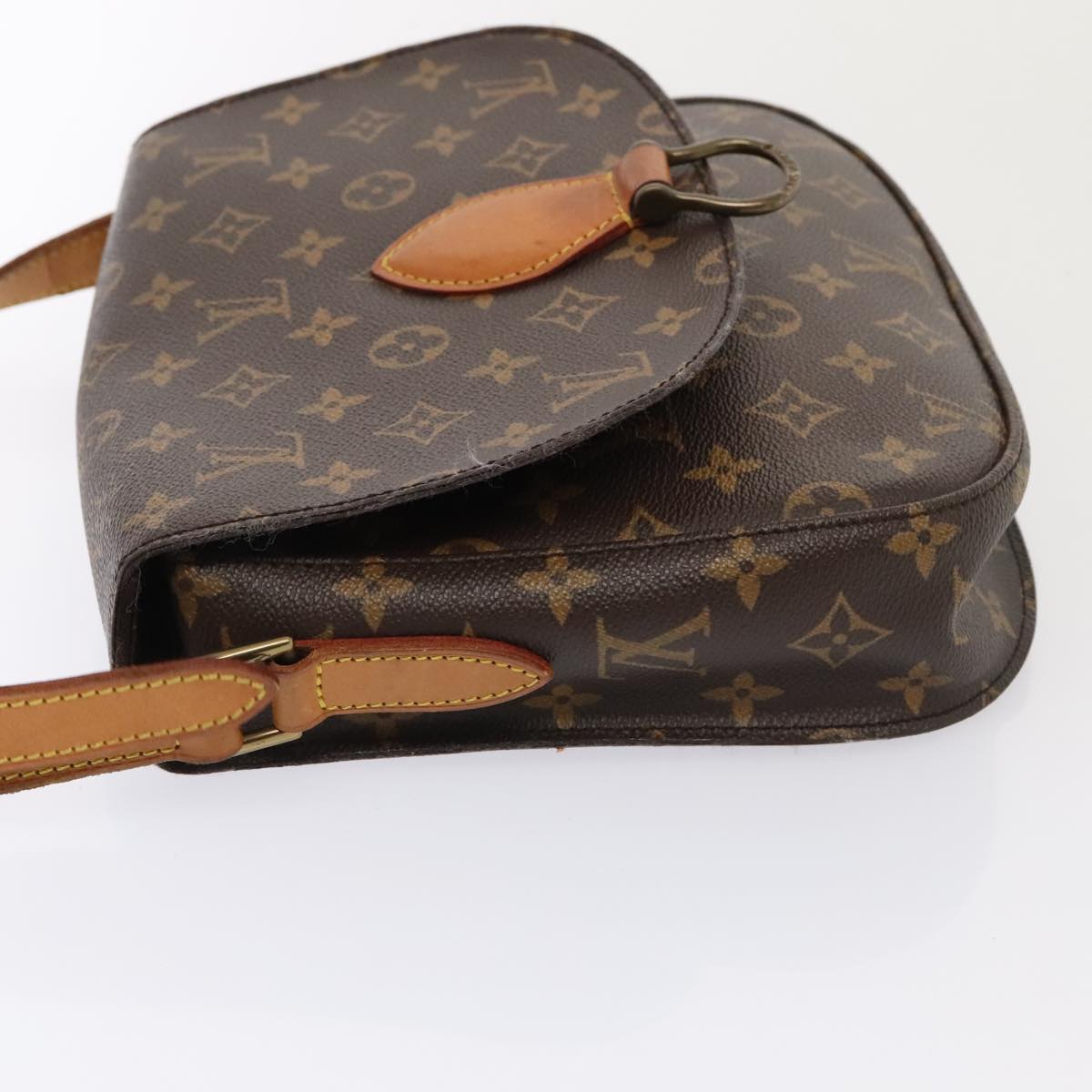 LOUIS VUITTON Monogram Saint Cloud GM Shoulder Bag M51242 LV Auth bs18591