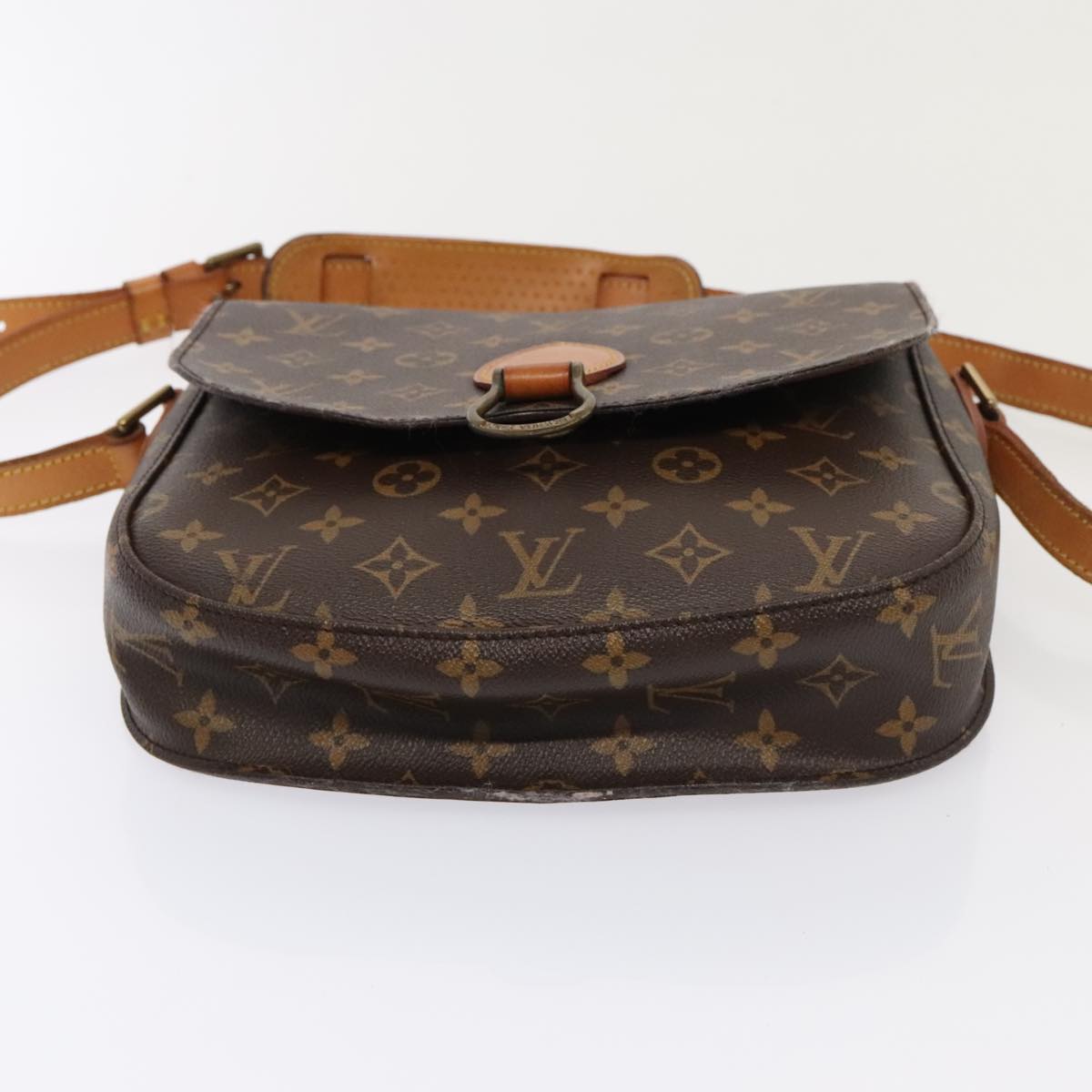 LOUIS VUITTON Monogram Saint Cloud GM Shoulder Bag M51242 LV Auth bs18591