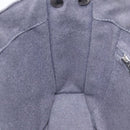 HERMES Sac Arne PM Hand Bag Canvas Gray Silver Auth bs18606-17