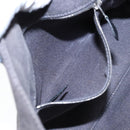 HERMES Sac Arne PM Hand Bag Canvas Gray Silver Auth bs18606-11