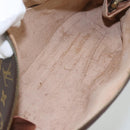 LOUIS VUITTON Monogram Trousse Demi Ronde Cosmetic Pouch M47520 LV Auth bs18635-10