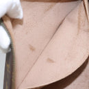 LOUIS VUITTON Monogram Trousse Demi Ronde Cosmetic Pouch M47520 LV Auth bs18635-11