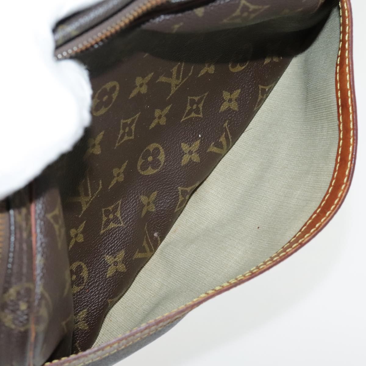 LOUIS VUITTON Monogram Reporter PM Shoulder Bag M45254 LV Auth bs18639